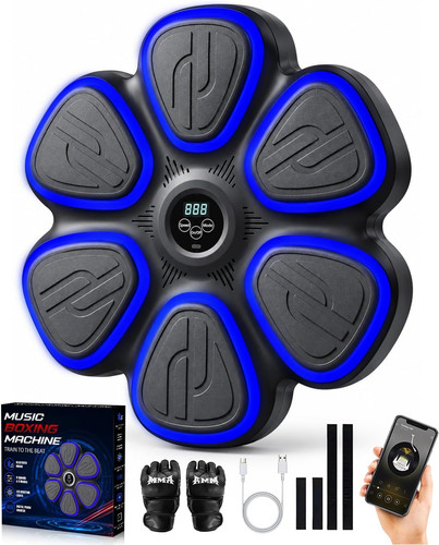 Led music boxing machine wall - led,