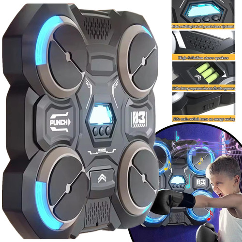 Smart music boxing machine - music,