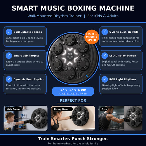 Smart music boxing - smart, machine